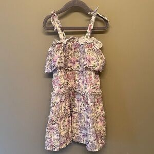 BCBG Kids Floral Dress - Lavender and Pink